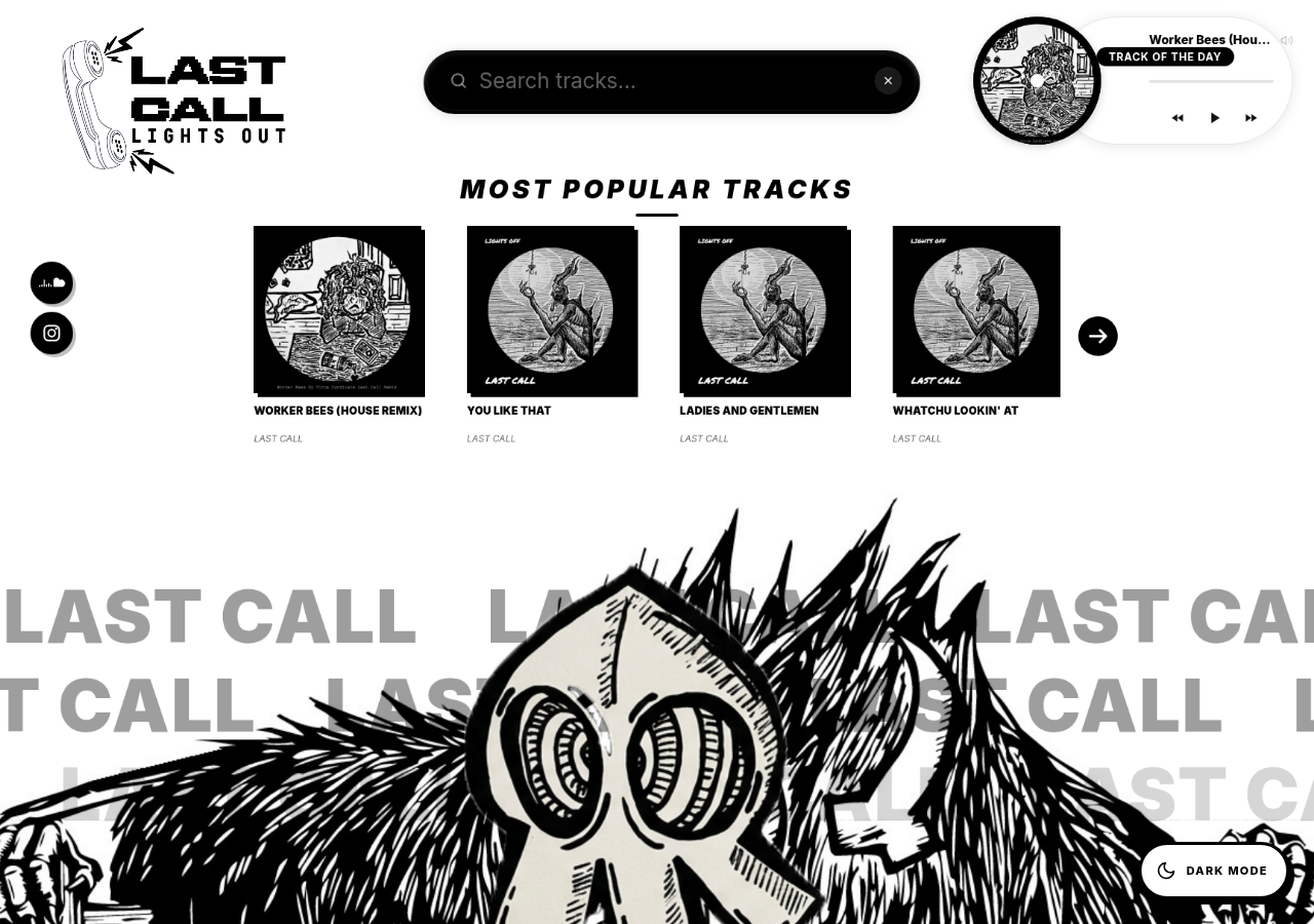 Screenshot of Last Call Sounds